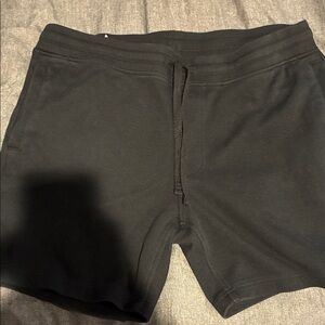 Classic Black Athletic Men's Shorts